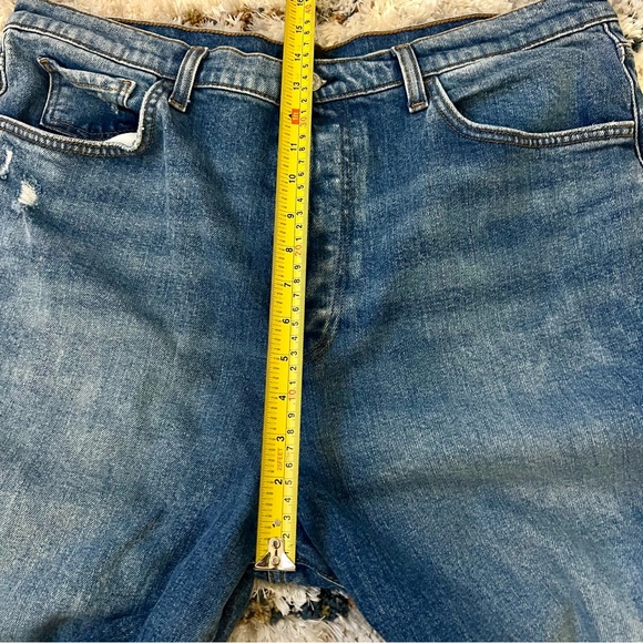 7 For All Mankind 7FAM Easy Straight with Destroy Size 33 - Picture 3 of 11